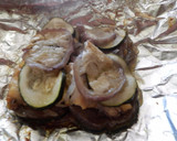 Foto del paso 10 de la receta: Papillote de calabacín y berenjena con pechuga de pollo