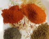 A picture of step 2 of Paao Bhaaji.