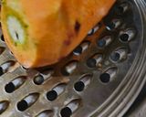 A picture of step 1 of Gajar Halwa.