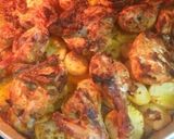 صورة لخطوة 6 من وصفة فروج مع بطاطا بالفرن😋🤤