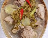 รูปขั้นตอนการทำที่ 4 ของ ไก่ต้มยอดมะขามอ่อน