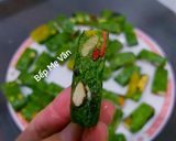 Hình bước làm 5 của món Kẹo Nougat (Kẹo Hạnh Phúc) Trà Xanh