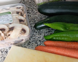Foto del paso 1 de la receta: Lasaña de verduras y atún
