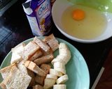 รูปขั้นตอนการทำที่ 1 ของ Banana whole wheat bread pudding low fat