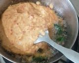 A picture of step 4 of Erulli kadle chutney.