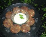 A picture of step 8 of Navratri special - Beetroot tikki.