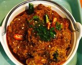 A picture of step 8 of Traditional Rajasthani: Mohan Maas- Chicken 🍗😋.