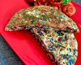 Foto del paso 4 de la receta: Tortilla de hojas de remolacha