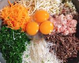 Hình bước làm 1 của món Chả bánh đa