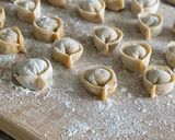 A picture of step 7 of Mushroom and Mascarpone Tortellini.
