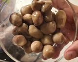A picture of step 1 of Bread Rolls.