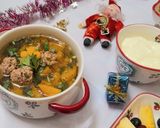 Hình bước làm 6 của món Bữa tiệc Giáng Sinh hình cây thông Noel