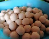 A picture of step 1 of Dan Sululu😋😋😋.