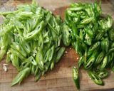 Foto langkah ke 1 dari resep Buncis cabai hijau telur puyuh.