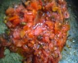 A picture of step 4 of Lauki chana dal.