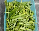 Foto langkah ke 1 dari resep Bobor Kangkung Labu Siam (185).