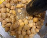 A picture of step 4 of Lebanese Balila (chickpeas with garlic and olive oil) - under 30 minutes.