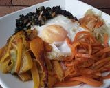 Foto del paso 10 de la receta: Bibimbap🍚🥗 vegetariano🍳...🤔