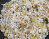 A picture of step 7 of Sabudana kichidi.