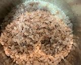 A picture of step 2 of Red poha Proso millet Dosa.