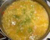 Tojásos csirkehúsleves kukoricával (kínai) recept fázis 9 fotója