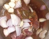A picture of step 1 of Chana Daal gosht 👌.