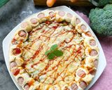 Foto langkah ke 8 dari resep Pizza Sayuran (660).