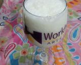 A picture of step 6 of Coconut lassi.