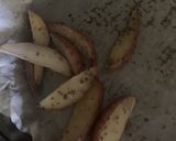 Foto del paso 5 de la receta: Papa rústicas con prietas 😋