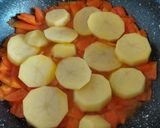 Csirkecomb krumplival és répával recept fázis 2 fotója