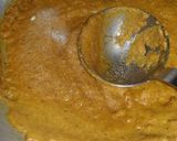 A picture of step 2 of Palak kofta in red Gravy with Garlic naan.