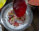 ট্রাই কালার মুজ কেক(tri colour mousse cake recipe in Bengali) রেসিপির ধাপ 2 ছবি