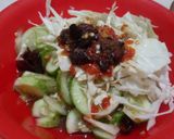 Foto langkah ke 4 dari resep Rujak Timun Endol.