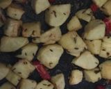 A picture of step 4 of Sweet potato salad.