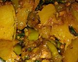कद्दू की स्वादिष्ट खट्टी मीठी सब्ज़ी (Pumpkin Sabji Recipe In Hindi) रेसिपी चरण 5 फोटो