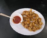 A picture of step 4 of Fry wanton.
