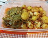 Foto del paso 15 de la receta: Sepia con judías verdes planas y papas al horno