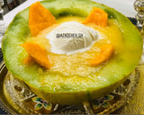عکس مرحله 1 از دستور آب طالبی بستنی
