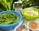 รูปขั้นตอนการทำที่ 1 ของ ต้มกะทิใบเหลียง