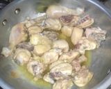 A picture of step 3 of Green Chicken Karahi.