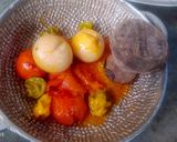 Une image de l'étape 19 de Sauce graines avec pâte de bœuf 😋 et poisson fumé mérou 🩷.