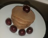Pas rețetă Pancakes cu vișine 7 fotografie