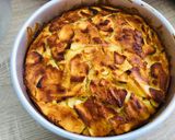 Foto langkah ke 7 dari resep Gateau aux pommes (apple cake).