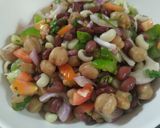 बीन्स सलाद (beans salad recipe in Hindi) रेसिपी चरण 4 फोटो