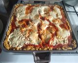 Foto del paso 7 de la receta: Pizza saludable con masa de avena! 🍕