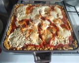 Foto del paso 7 de la receta: Pizza saludable con masa de avena! 🍕