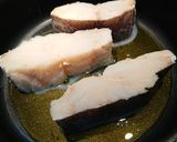Foto do passo 1 de Bacalhau grelhado com alcaparras