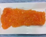 A picture of step 8 of Cornflour ka Halwa.