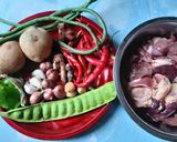 Foto langkah ke 1 dari resep Sambal goreng kentang ati ampela pete #7.