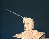 A picture of step 6 of Chicken Noodles.